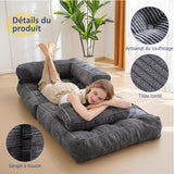 Fauteuil-Lit Convertible Compressé avec Oreiller